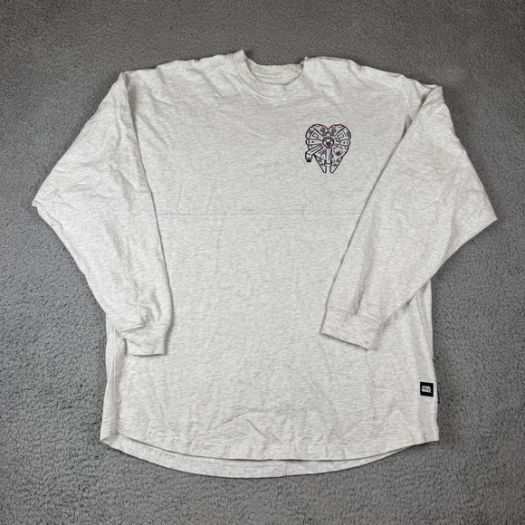 Disney Parks I Love You Star Wars Falcon Spirit Jersey Adult Disneyland Large - Picture 2 of 6